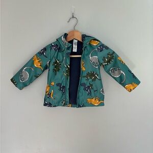 Little Me Toddler Dinosaur Rain Jacket